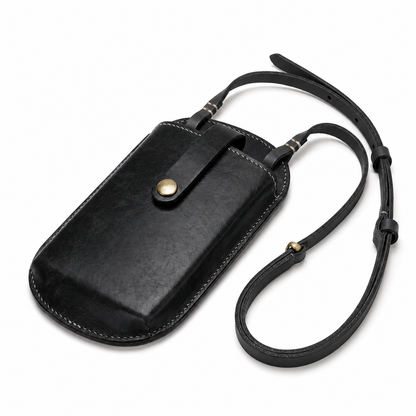 PocketLuxe – Premium Leather Crossbody Phone Bag