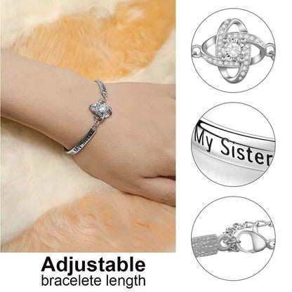 VistaGrace – Stylish Lucky Clover Bracelet