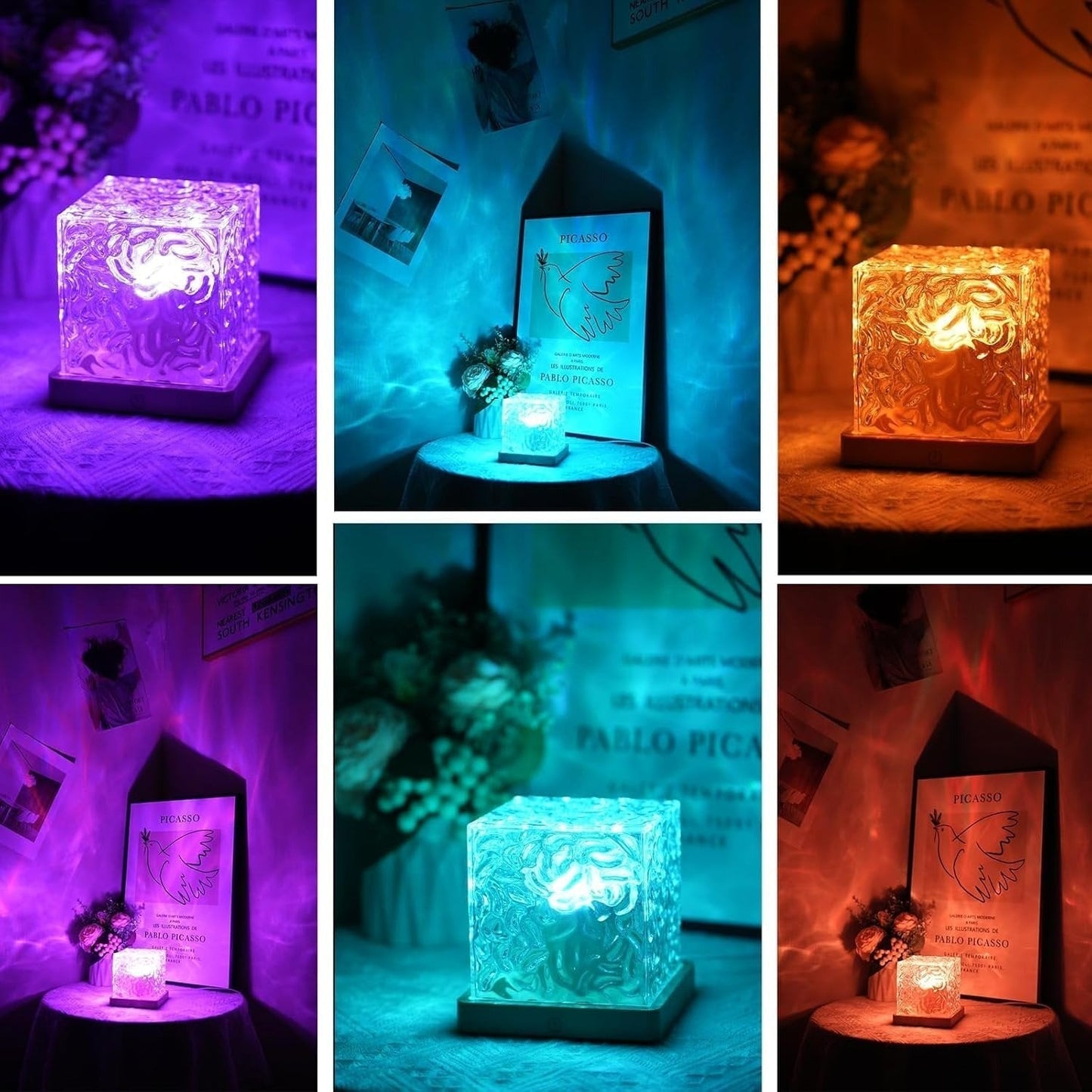 AuroraGlow – Borealis Night Light Projector