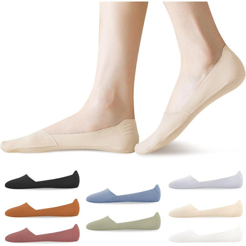 CloudStep - Breathable Cotton No-Show Socks