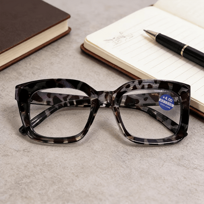 ReadEase – Tortoiseshell Blue Light Blocking Oversized Readers