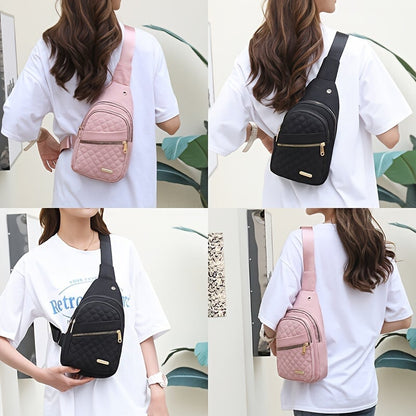 LuxeCarry – Minimalist Solid Color Crossbody Bag