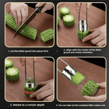 PrepSwift – 2 Pcs Kitchen Corer Tool Kit