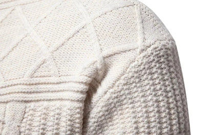 Warren Cable Crewneck Sweater | Belevite