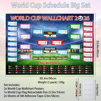 GoalWall – 2026 World Cup Poster Set