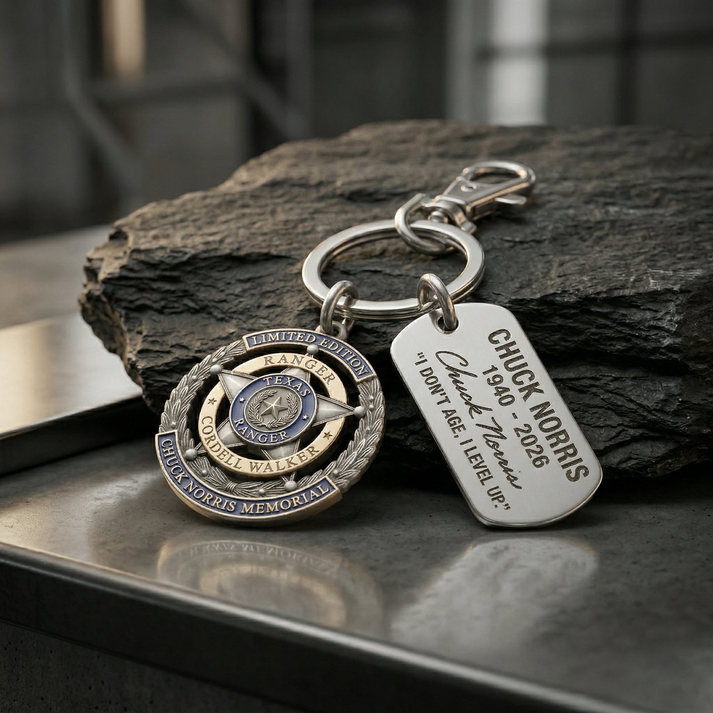 ValorWest – Cordell Inspired Ranger Memorial Pin