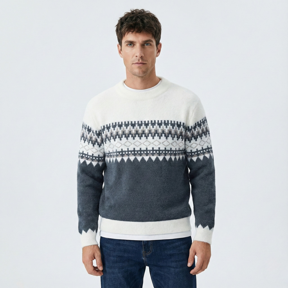 Glide Crew Neck Sweater | belevite