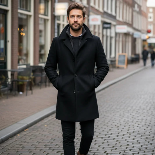 Peaky™ • Two-Piece Men’s Coat for Style and Warmth