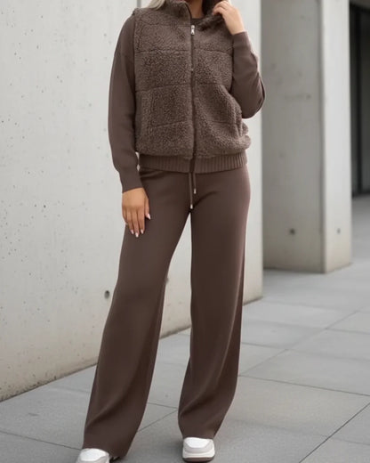 Nuvia™ – 3-Piece Cozy Chic Lounge Set