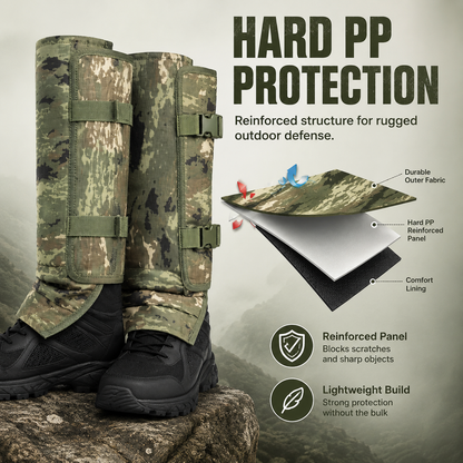 TrailShield Pro - Snake Guard Leg Gaiters