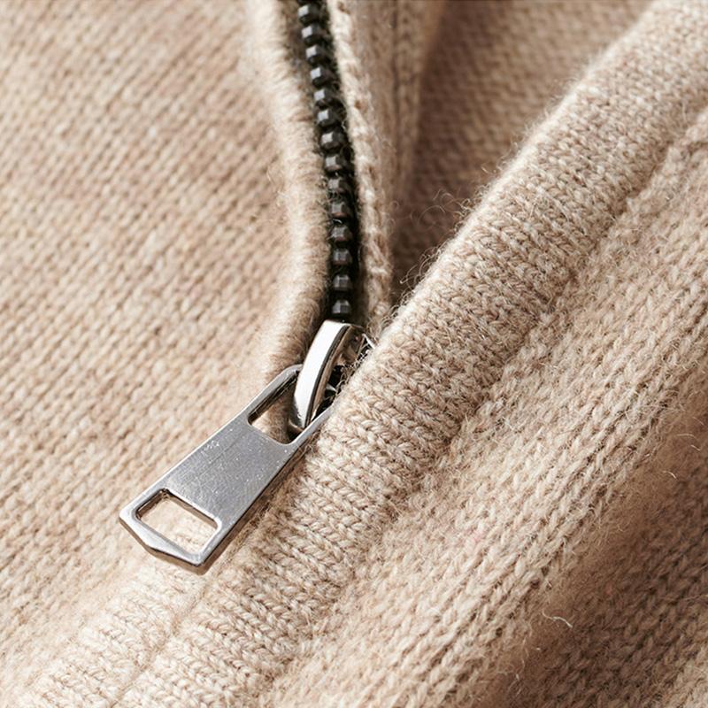 Santous Zip-Up Sweater | Belevite