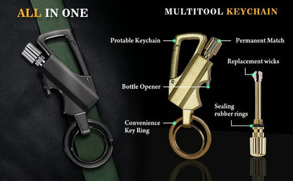 BlazeKey - Windproof Survival Multitool