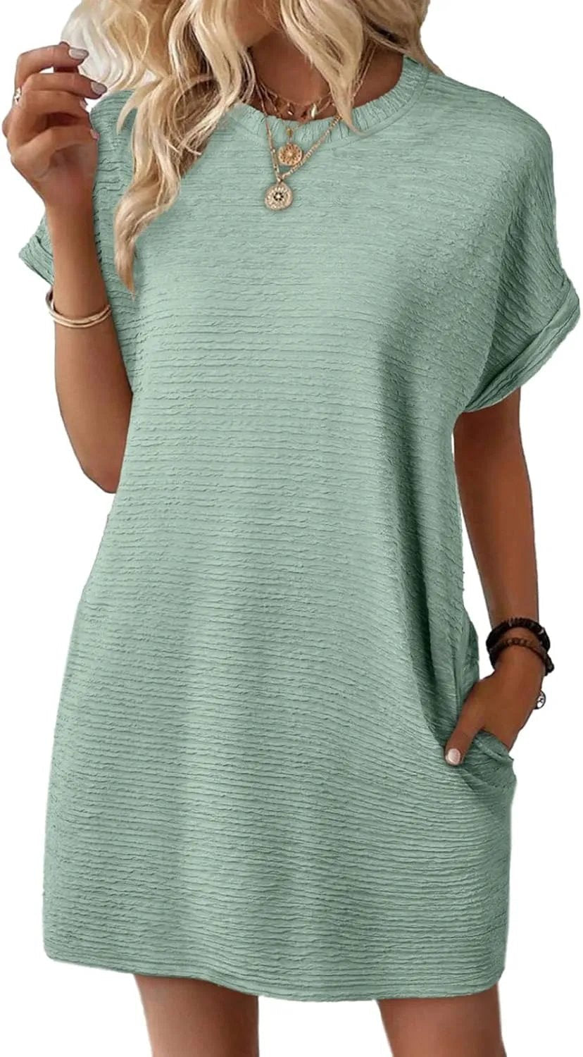 AuraBreeze – Lightweight Summer Pocket Dress