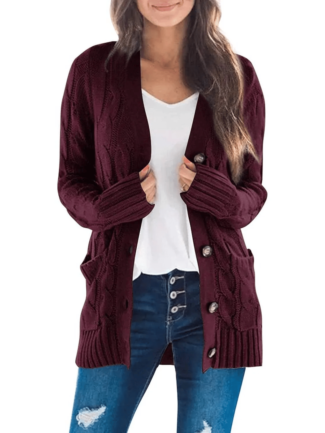 Velora – Chic Button Down Cardigan