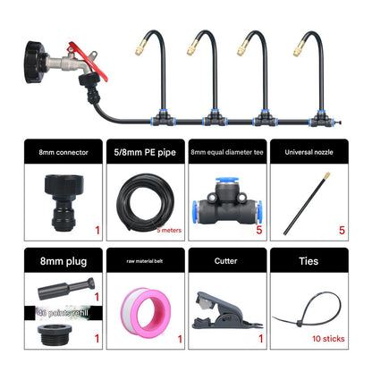 HydroCircle – 360° Curved Automatic Irrigation System