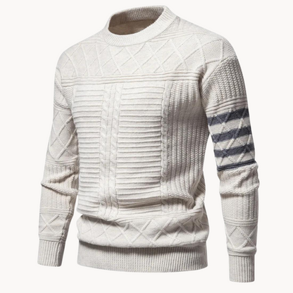 Warren Cable Crewneck Sweater | Belevite