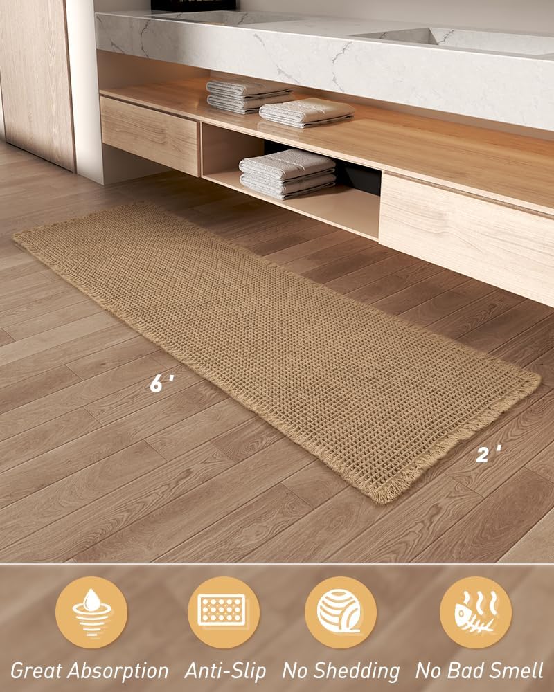 WaffleCloud – Ultra Absorbent Bath Mat