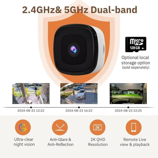 ClearGuard – Ultra HD 2K Smart Security Camera