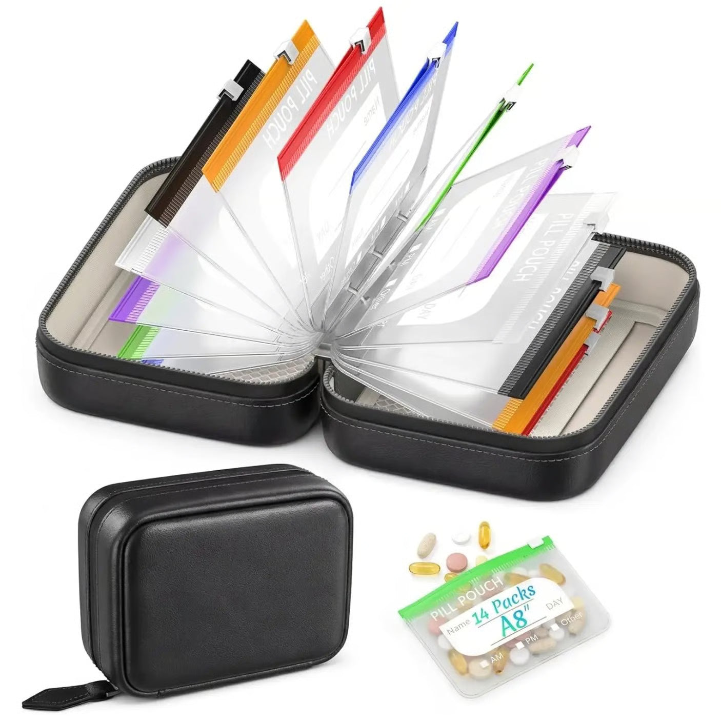 MediGuard – Waterproof Pill Pouch Organizer