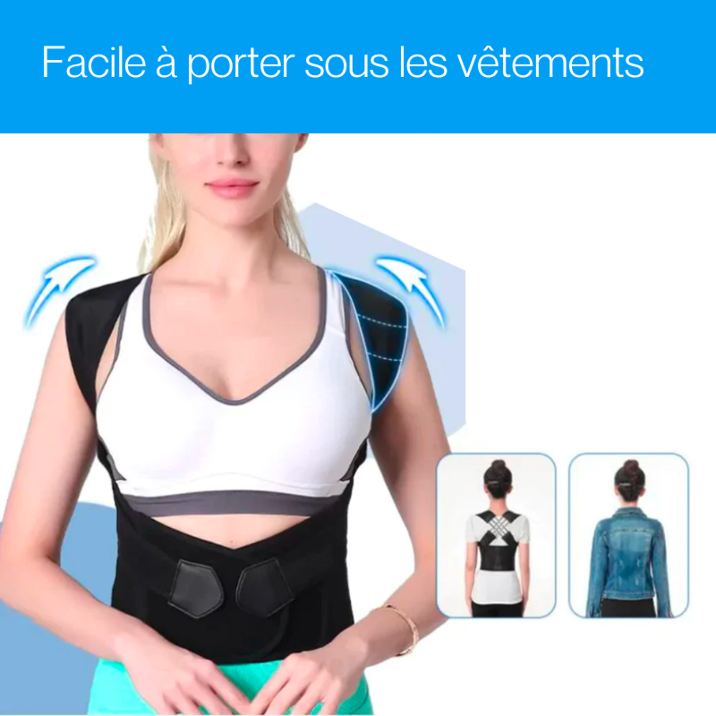 SpineAglin - Corrige la posture et soulage les maux de dos | Belevite