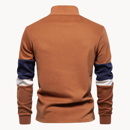 Nathan Quarter-Zip Sweater | Belevite