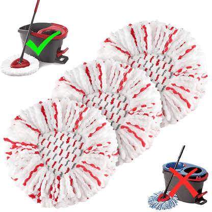 GripFiber – Universal Spin Mop Head