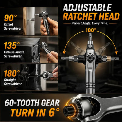 TorquePro | 40-in-1 Ratchet Screwdriver Set