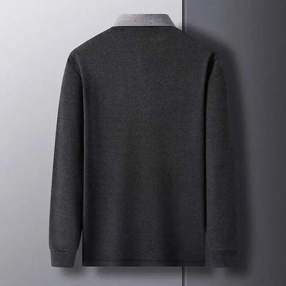 Cardigan Illusion™ – 2-in-1 Layered Shirt & Cardigan