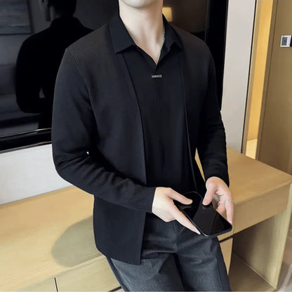 Layer™ – 2-in-1 Shirt with Cardigan Effect