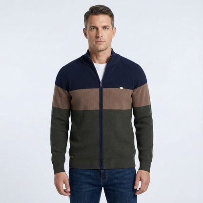 Edy Autumn Zipped Cardigan | belevite