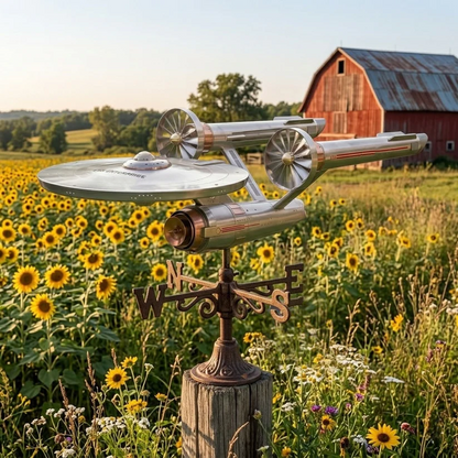 CosmoSpin – Interstellar Starship Wind Spinner