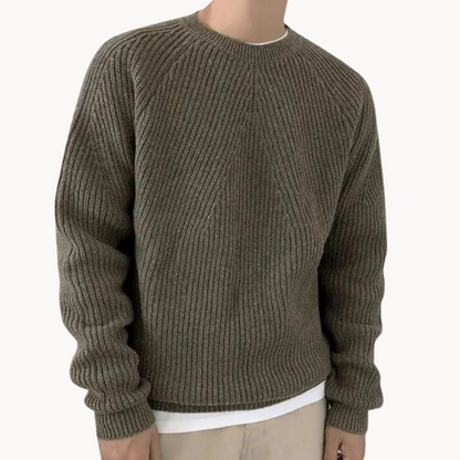 Ronan Ridgeway Ribbed Sweater | Belevite