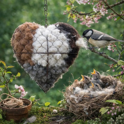 NestingSoul – Eco Handmade Bird Fiber Heart