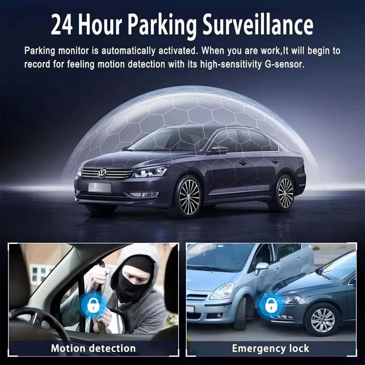 VistaDash – Full-View Car Dashcam System