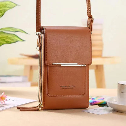 VistaPouch – Simple and Elegant Women’s Touchscreen Crossbody Phone Wallet