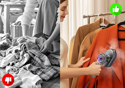 WrinkleAway – Portable Steam Iron