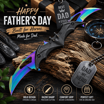 BladeForge – Dual Blade Tactical Folding Knife