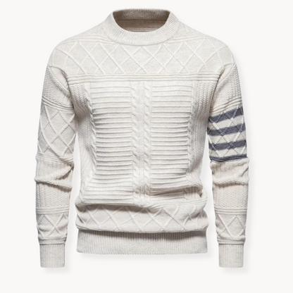 Warren Cable Crewneck Sweater | Belevite