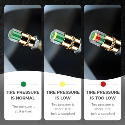 RoadVision - Color Signal Tire Pressure Monitor Caps