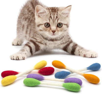 WhiskerFun – Multi Cat Swab Toy Set