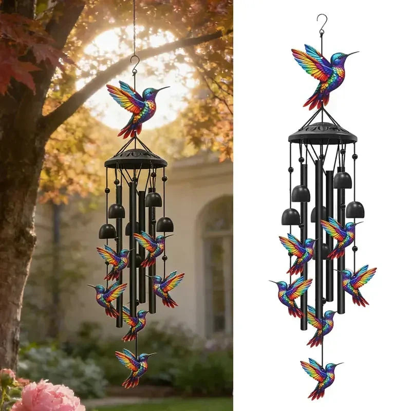 HummingAura – Vintage Colorful Wind Chime
