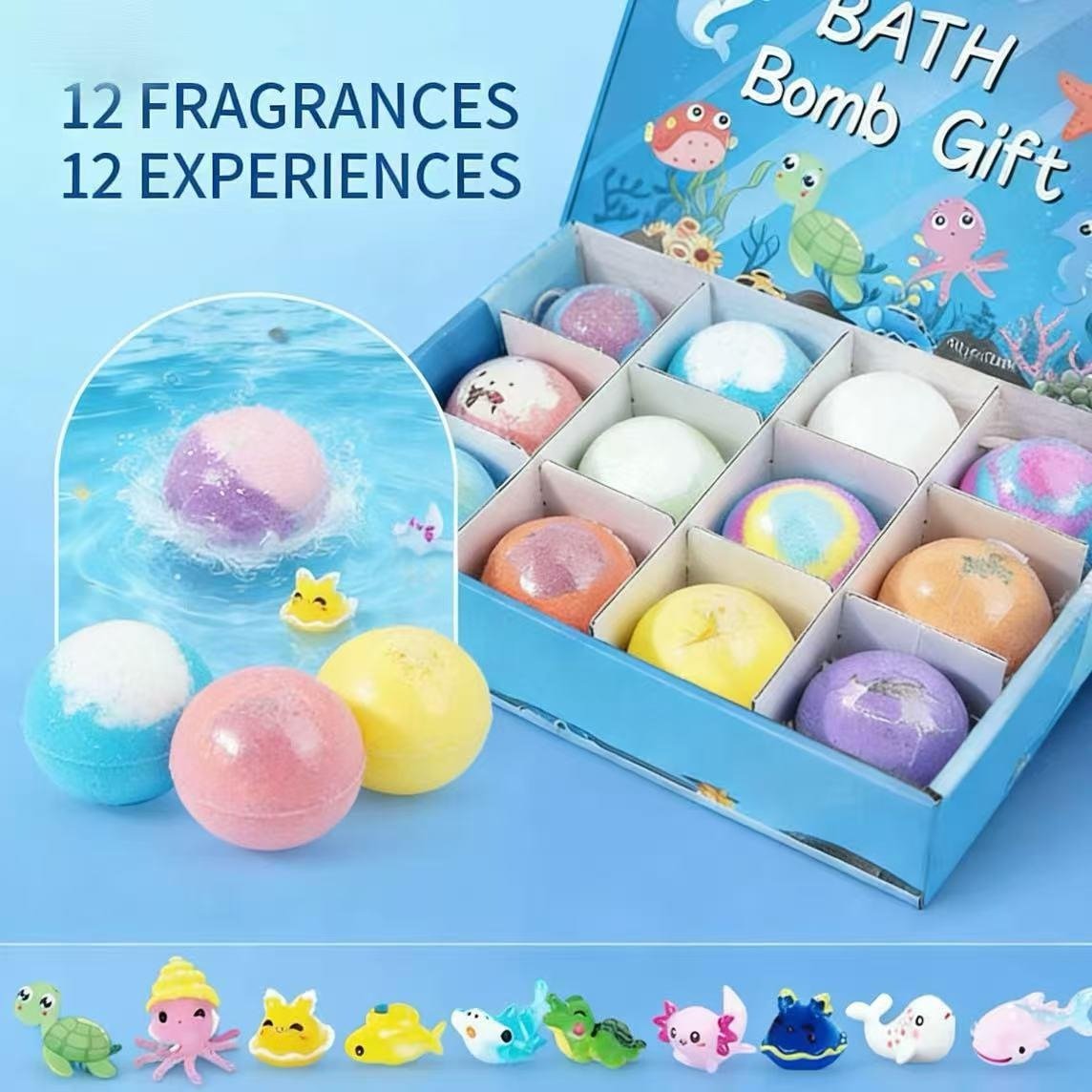 OceanPop – Kids Bath Bombs - Surprise Toy Inside