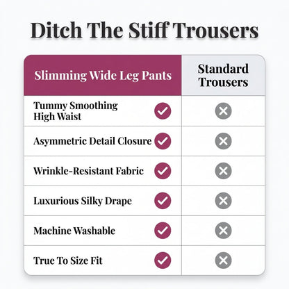 GraceFlow – High Waist Wide Leg Comfort Pants