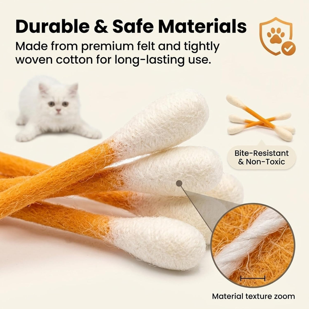 WhiskerFun – Multi Cat Swab Toy Set