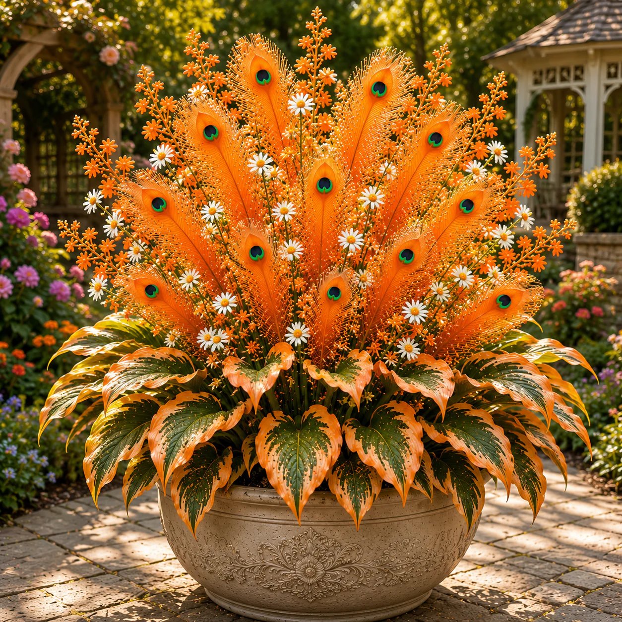 FlameFeather – Peacock Hosta Bulbs