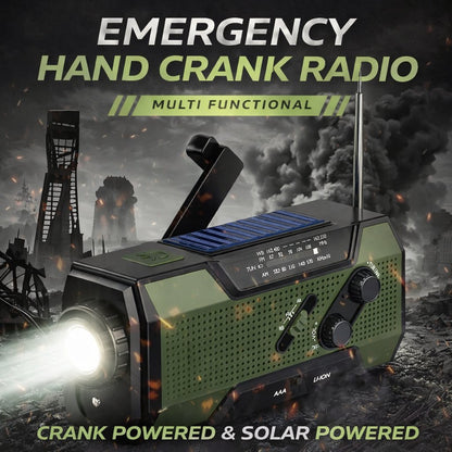 PowerCast Elite – 4-in-1 Emergency Radio