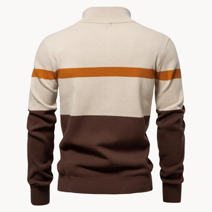 Connor Quarter Zip Sweater | belevite