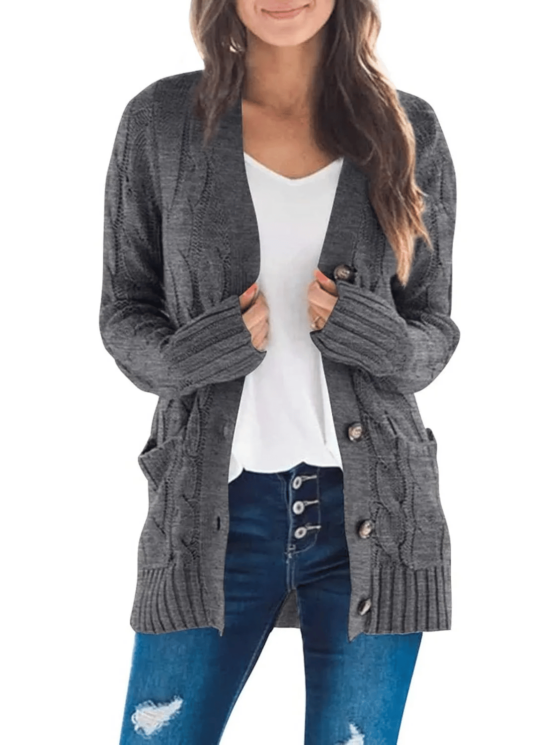 Velora – Chic Button Down Cardigan