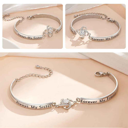HeartCore – Elegant Clover Link Bracelet