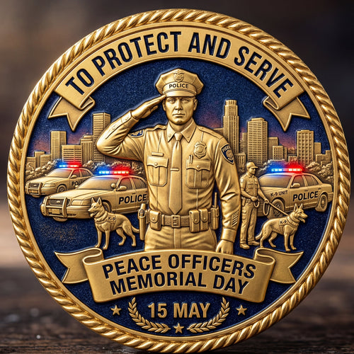 Legacy of Service – Police Memorial Coin